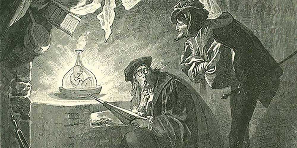 Omuncolo Homunculus Paracelso