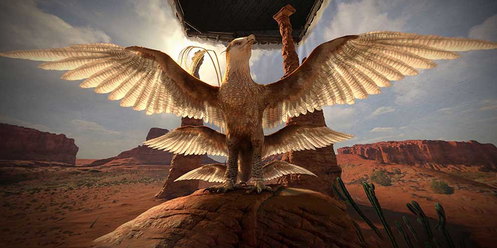 Uccello del Tuono Thunderbird Animali Fantastici