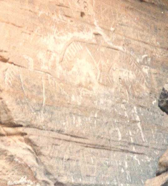 Incisione dell'Uccello del Tuono Thunderbird