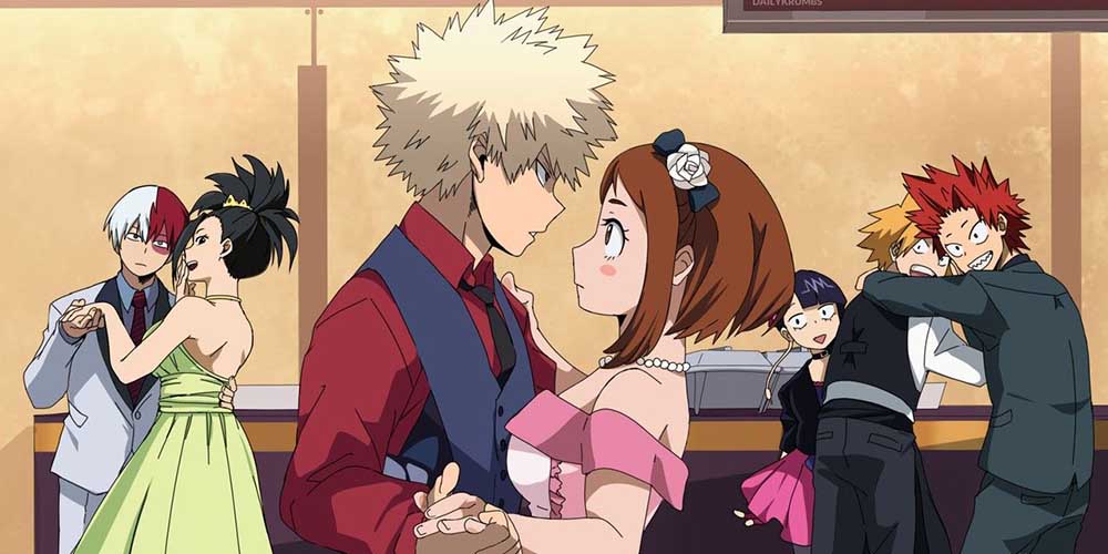 My Hero Academia Uraraka Bakugo