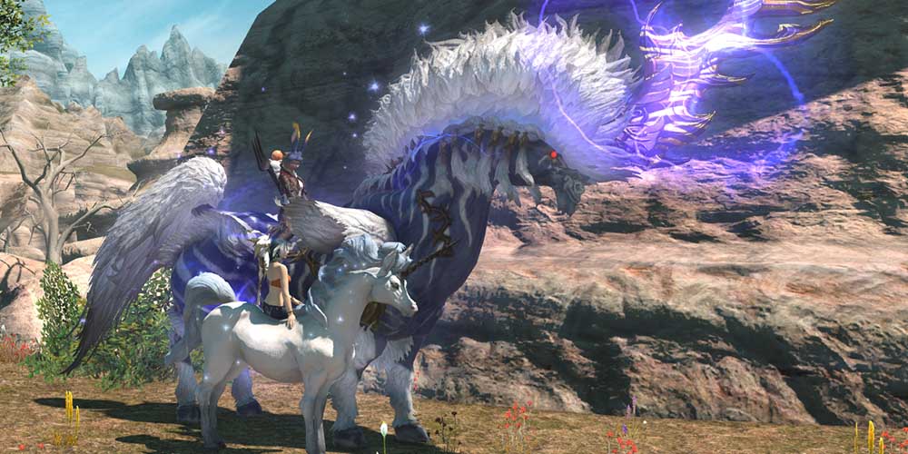 Unicorno Ixion Final Fantasy XIV