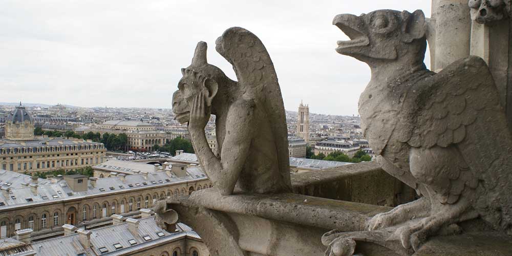 Gargoyle su cattedrale