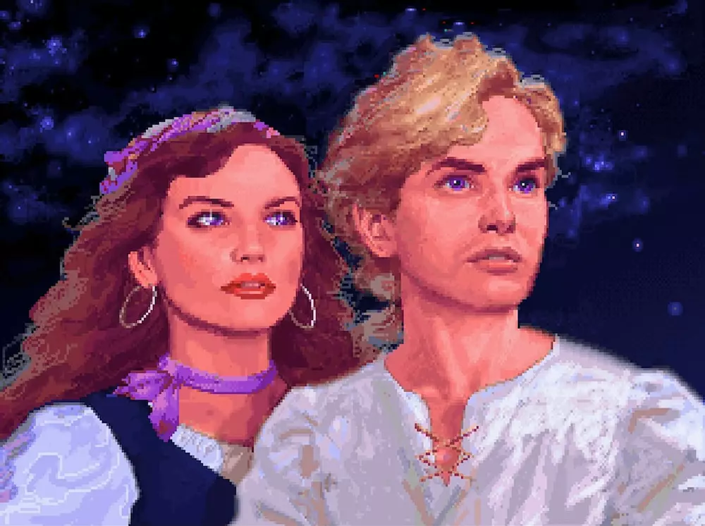 Monkey Island Elaine e Guybrush2