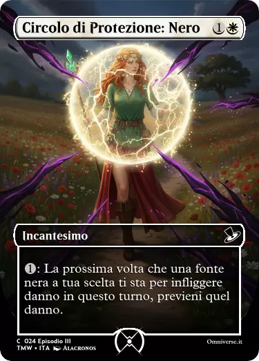 Circolo di Protezione Nero