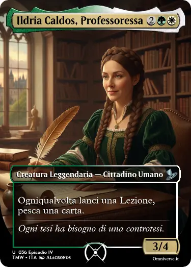 Ildria Caldos Professoressa