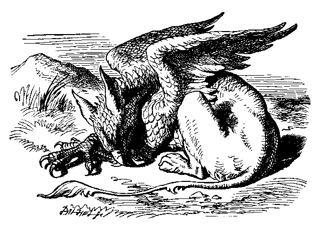 Grifone Alice nel Paese delle Meraviglie